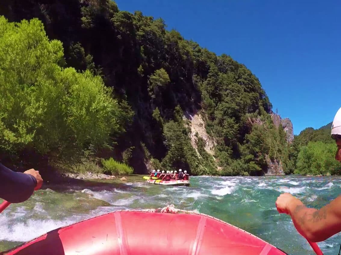 Rafting al límite con Chile
