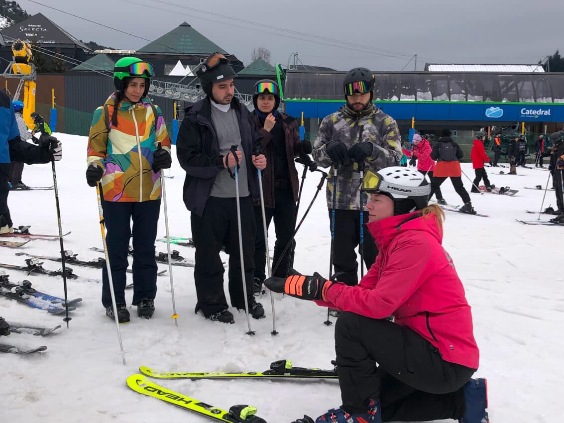 Bautismo Ski - Clase privada 2 a 4 personas